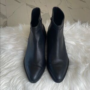 Via Spiga Black Ankle Boots